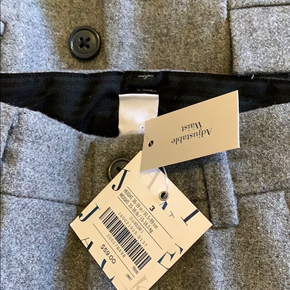 Boys Janie and Jack gray wool suit - Picture 3 of 4